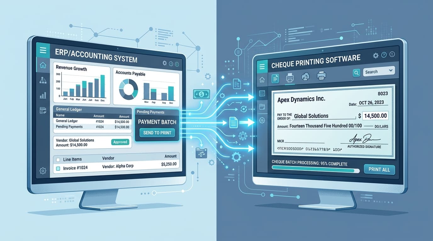 ChequeManager – Seamless Integration with Tally ERP / TallyPrime